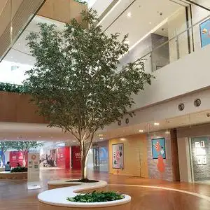 高仿真小榕树室内大型假树落地盆栽绿植装饰北欧风景观树假树