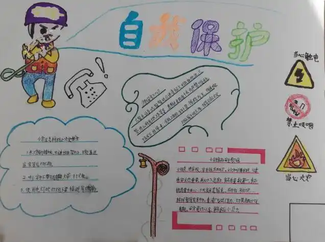 三年级的保护身体的手抄报三年级的手抄报