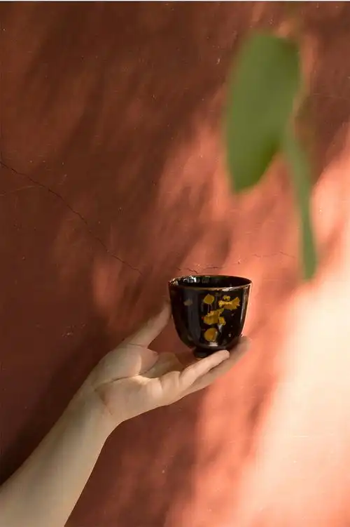 曾平手作建盏吉州窑玳瑁釉深腹杯禅茶一味天目大号主人杯茶具