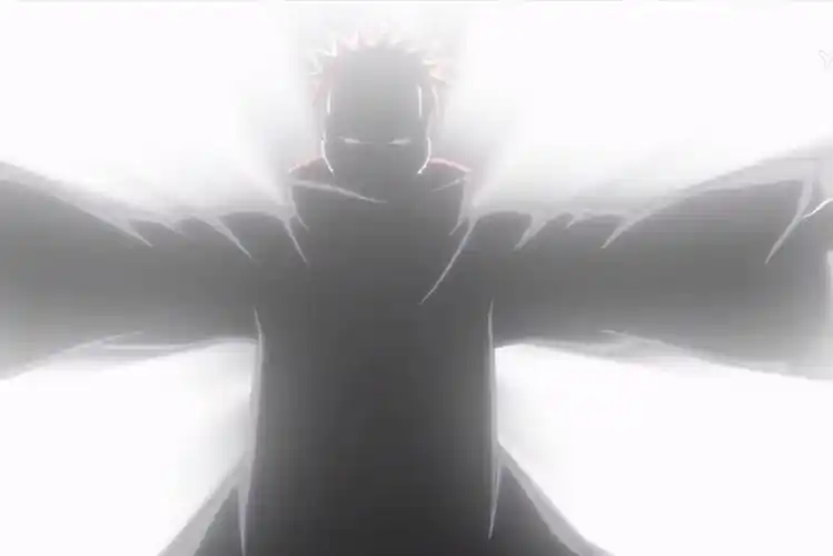 第一百二十四集佩恩使出神罗天征木叶被夷为平地鸣人出场了