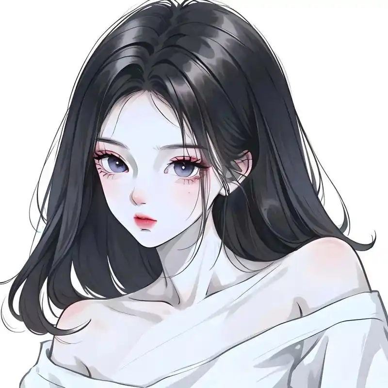 黑长直小姐姐yyds·温柔御姐女生头像              图片由mewxai生成