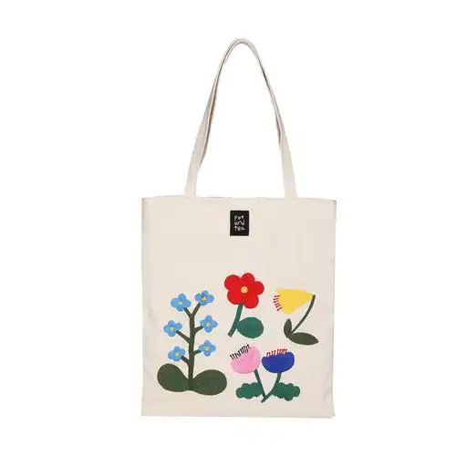 包包2020新款韩版简约百搭白色大容量帆布包女单肩ins手提袋学生