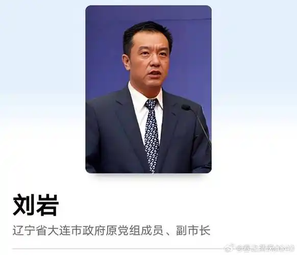 辽宁省大连市政府原党组成员副市长刘岩严重违纪违法被开除党籍和