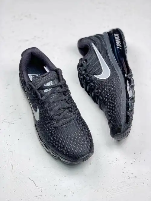 【耐克跑鞋】nike air max 2017 虎扑版本顶级公司货源 全新鞋面纹理