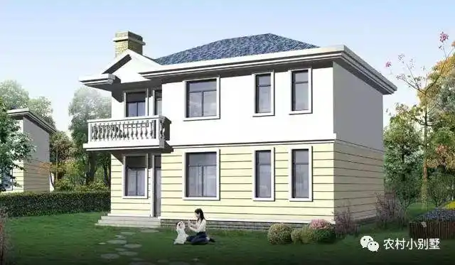 12x8.9米二层农村别墅,带柴火灶,农村人一辈子难忘的回忆