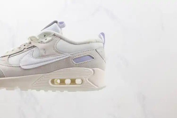 耐克nike air max 90纯原版本灰白色max90气垫鞋 耐克max系列气垫鞋
