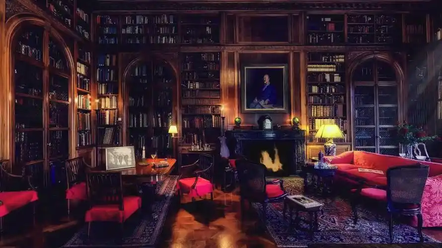 中世纪书房丨壁炉氛围白噪音