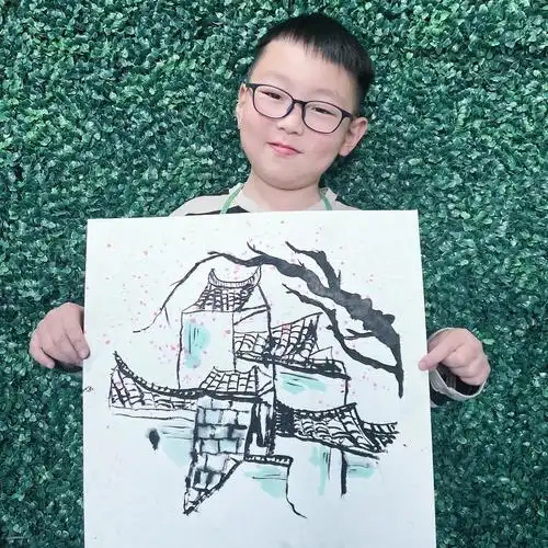 天资宝贝艺术培训中心绘画班陈子皓美术作品集