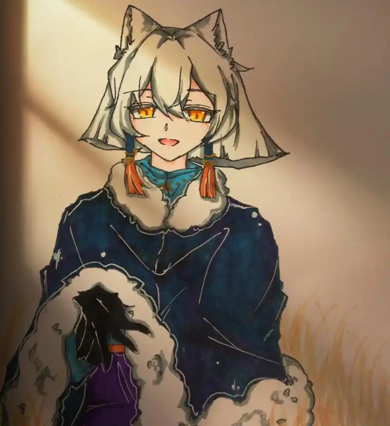 绘画 #手绘 #光遇平菇 "一起走吧" - 抖音