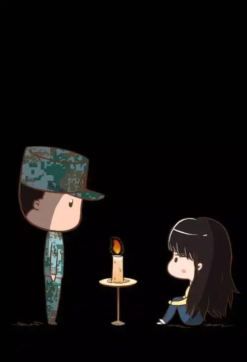 军恋壁纸丨不管多晚都要嫁给爱情