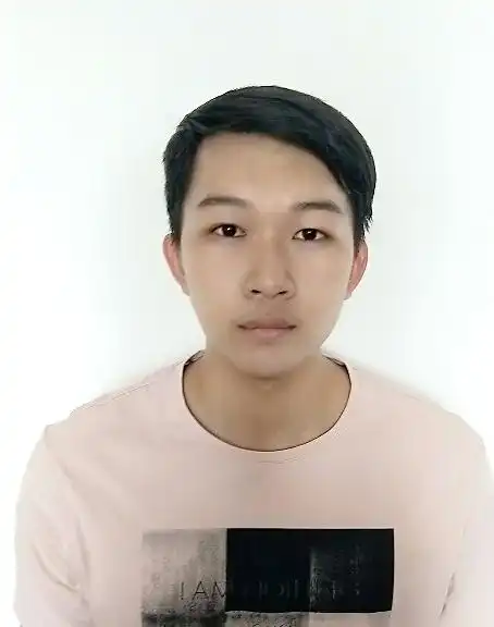 求把这个证件照改成一寸的