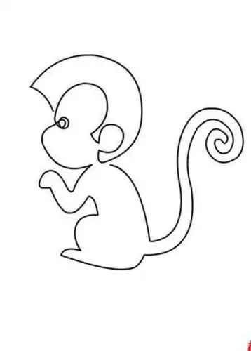 简笔画一笔画人物