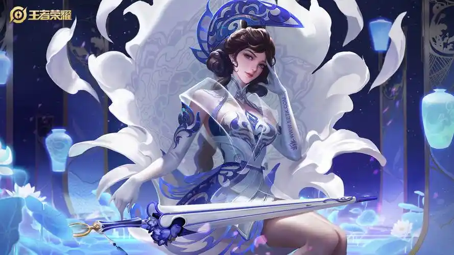 《王者荣耀》露娜瓷语鉴心去掉小内内无水印高清图