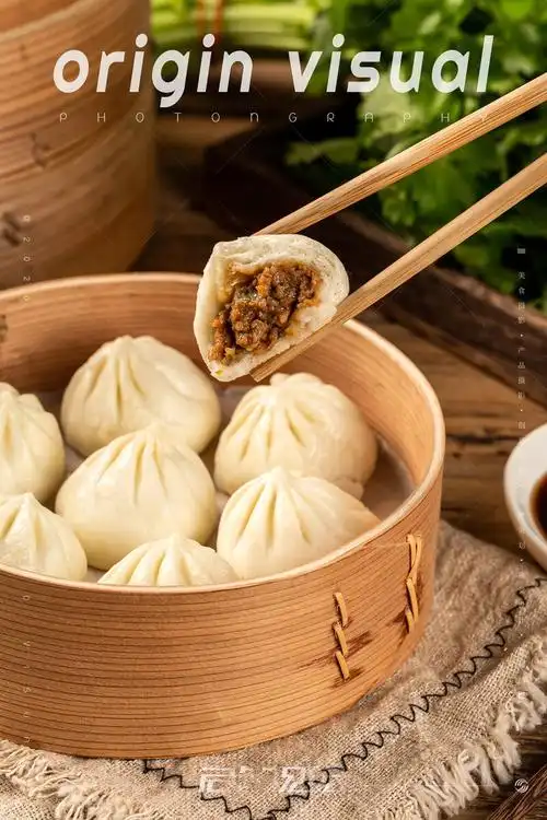 小笼包美食摄影
