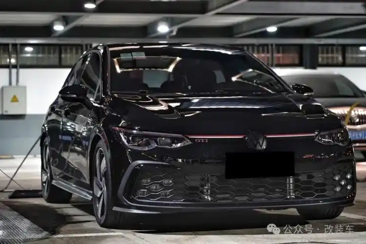 竞技走街风的大众8代高尔夫gti,这是小钢炮的正确打开方式