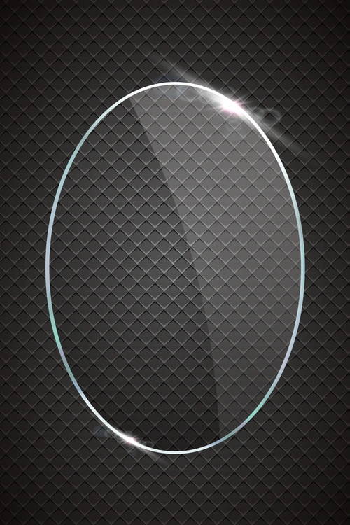 矢量质感透明玻璃框渐变背景