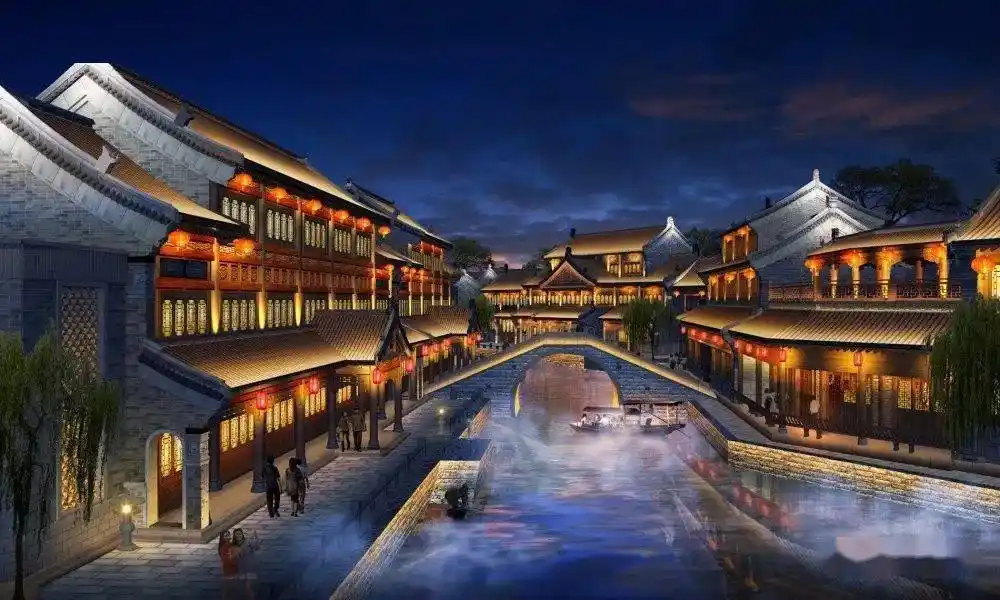 多图曝光莒国古城的夜景太美了