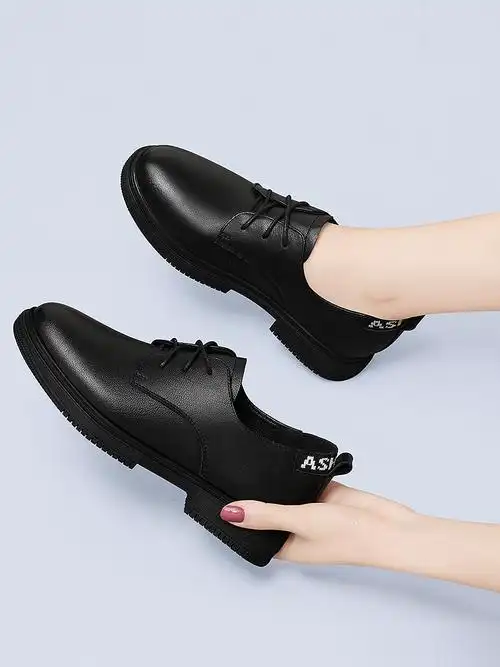 小皮鞋女2021新款春夏季软底