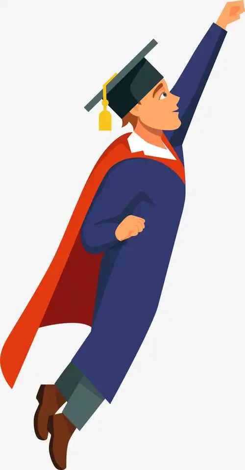 开学季飞行的博士超人