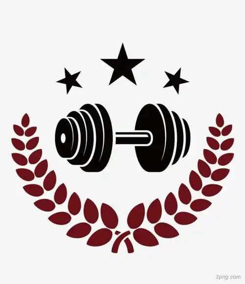 健身logo图标png素材透明免抠图片漂浮元素