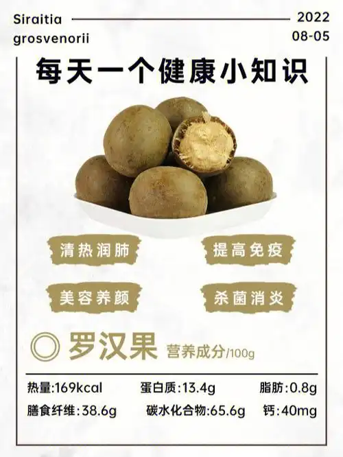 喉咙不适喝它75罗汉果的666种泡水搭配78