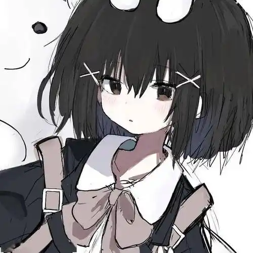 女生头像 可爱头 清冷 绘画 气质_留言_下期_手机