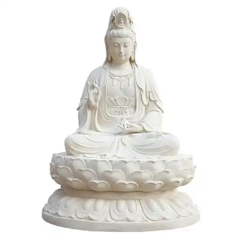 观音厂家直销树脂菩萨1米寺庙观世音佛像贴金摆件