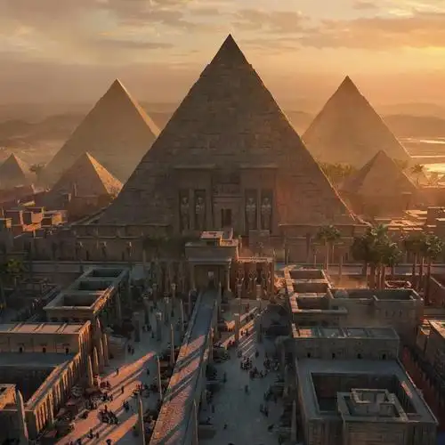 kitbash3d-egypt 埃及金字塔3d模型