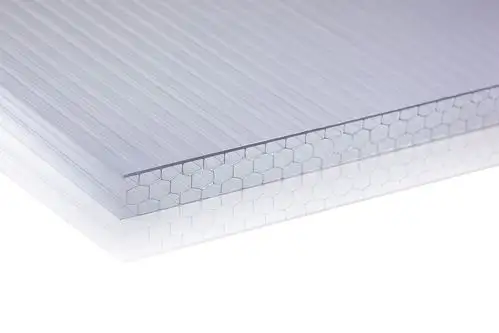 四层蜂窝形阳光板 - 成都阳光板 成都耐力板 成都锁扣板 迈可斯厂家直