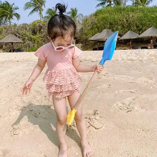 儿童泳衣女童小女孩可爱裙式游泳衣宝宝婴儿连体小童公主比基尼