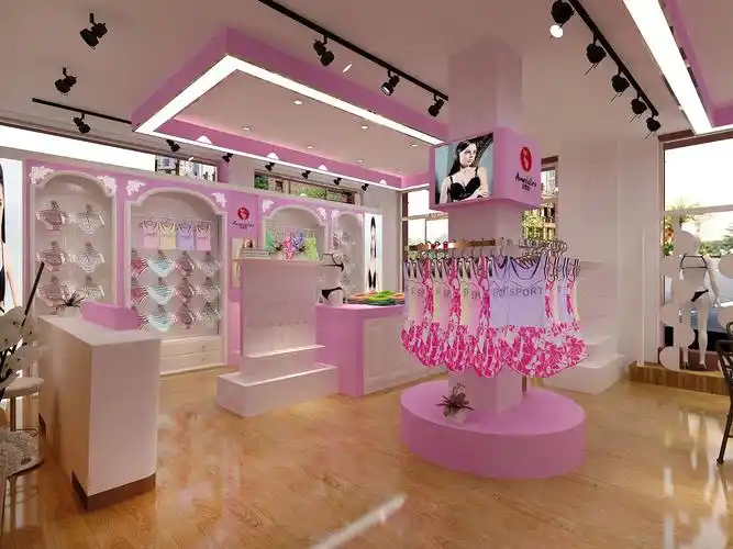 内衣店装修效果图_内衣店装修样板间_保障网装修效果图