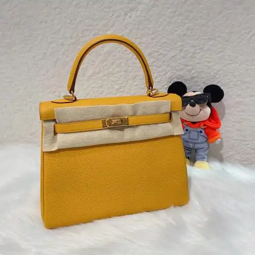 kelly 25 c刻 togo皮 金扣 9d琥珀黄 全新 全套#hermes  #爱马仕