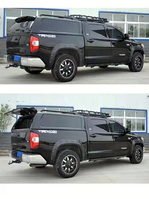 1321款丰田坦途皮卡车平顶后箱盖带行李条