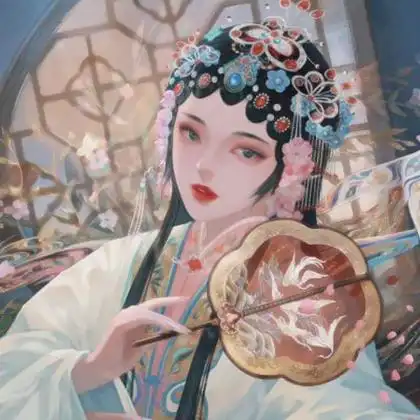 古风戏子头像女动漫