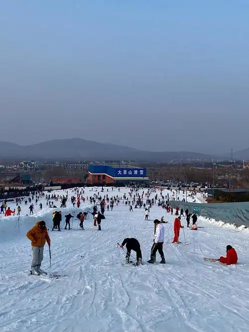 江苏滑雪徐州大景山滑雪场