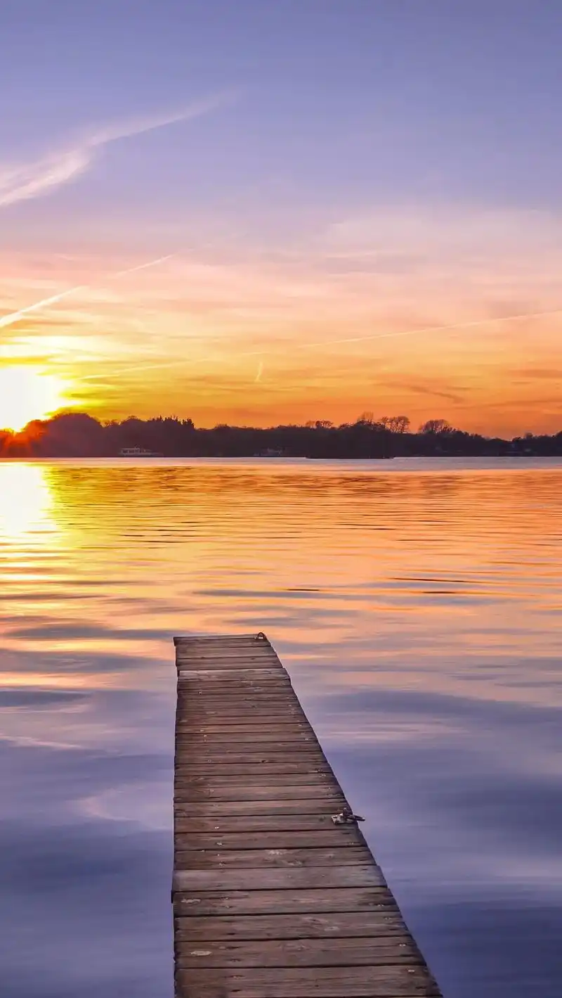 一组夕阳西下的美景摄影照片,我也不知道怎么写文案,4k高清无 - 抖音