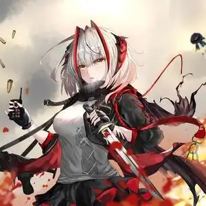 明日方舟w|60亿分之1的奇迹的w插画图片