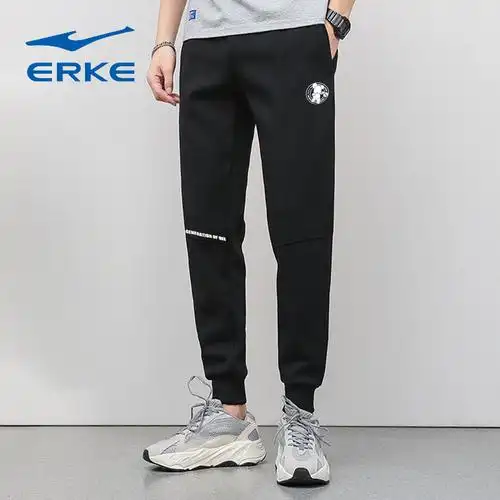 鸿星尔克男士休闲裤子运动裤九分裤