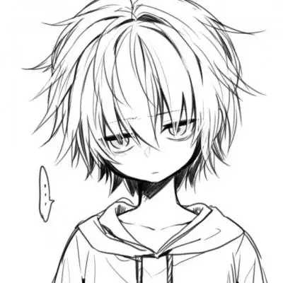 宋知意/黑白二次元酷帅拽酷高冷男生头像