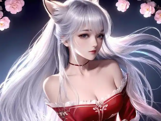 ai绘画图集动漫卡通二次元手机高清壁纸cg|二次元|国风|狐狸_新浪新闻