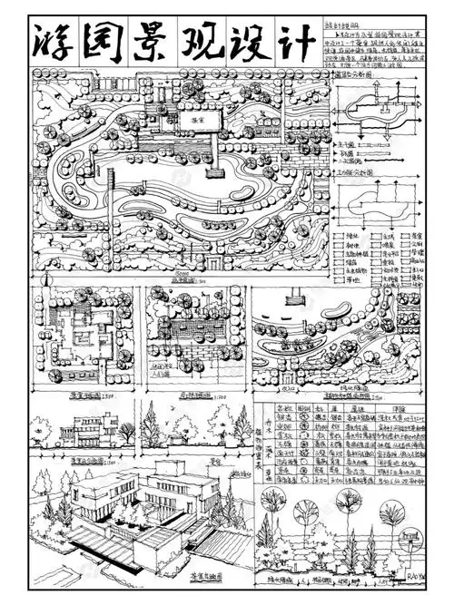 绘聚景观手绘   #景观设计   #景观快题   #景观考研   #景观手绘绘