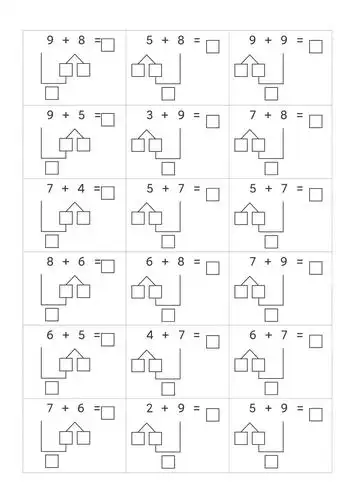 以卷纸形式复习20以内进位加法(凑十法) 郑人买履 今日美食 汉字"文