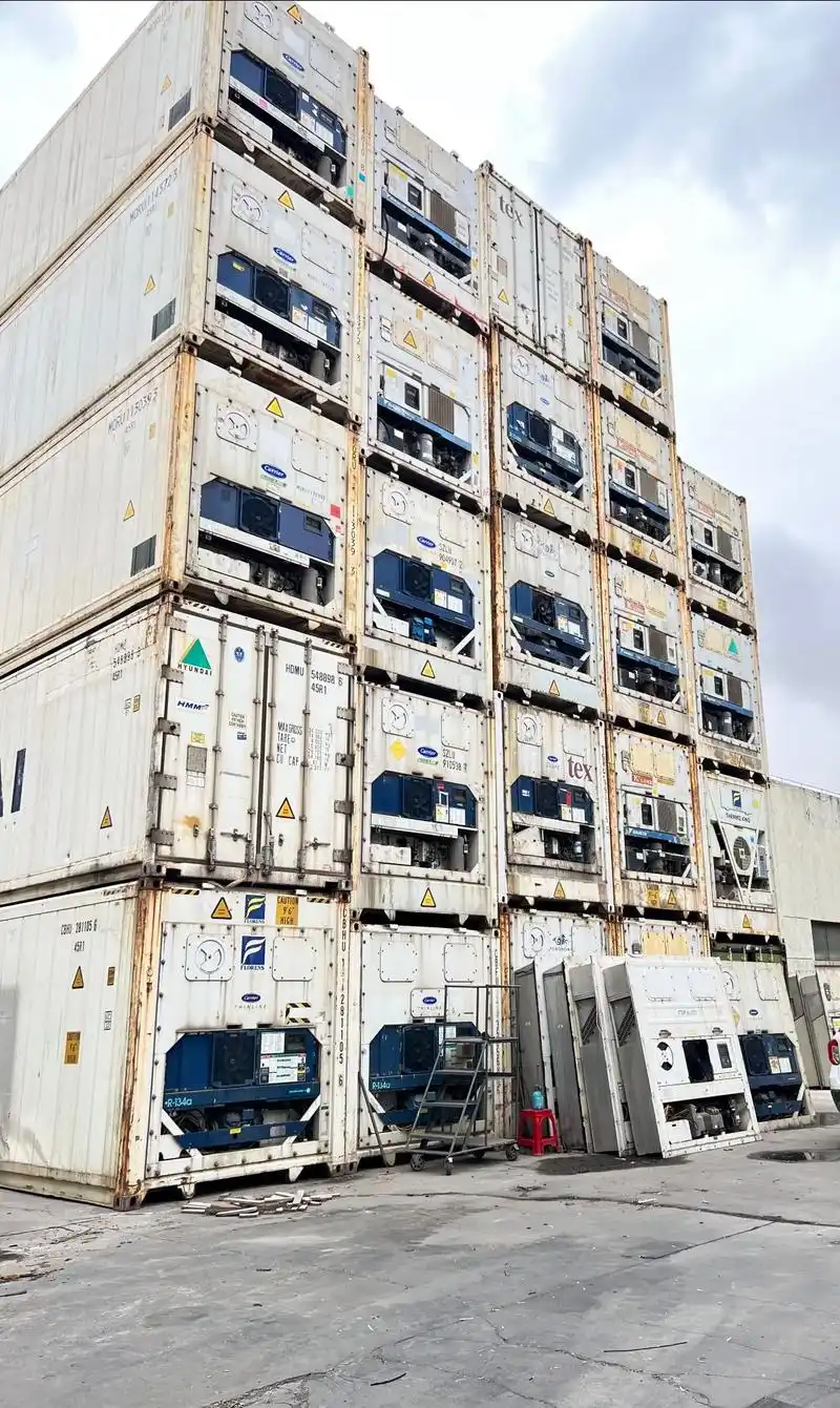 5立方移动冷柜 进口移动冷藏集装箱.#冷藏集装箱 #冷 - 抖音