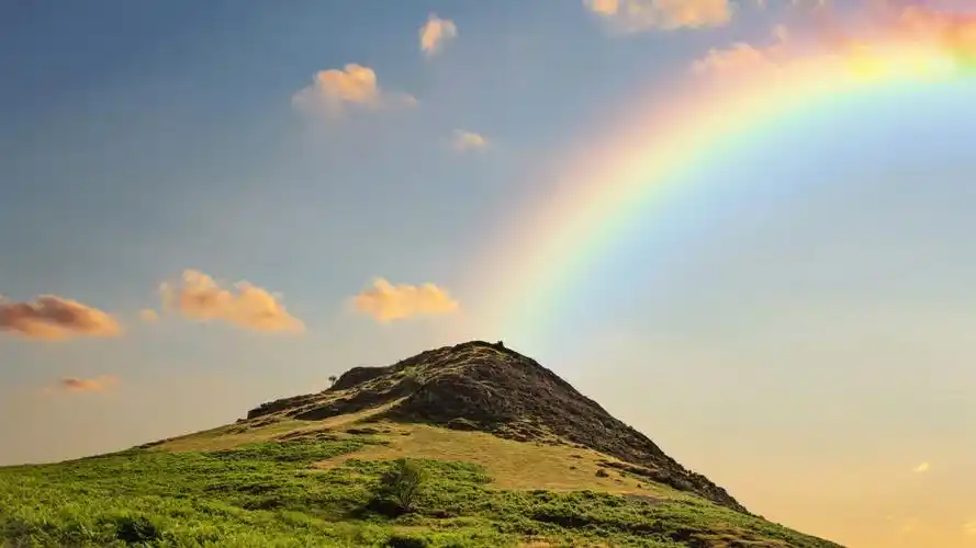 七彩梦幻彩虹图片(11/17)