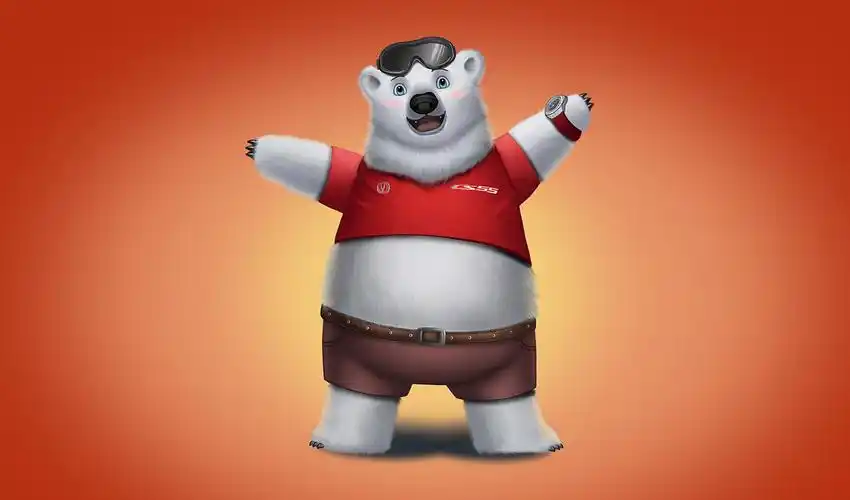 长安cs55吉祥物熊五基础形象设计