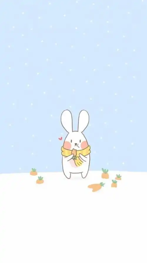 小清新 手绘 插画 软萌 森系 文艺 情侣 平铺 日韩 素材 壁纸 锁屏