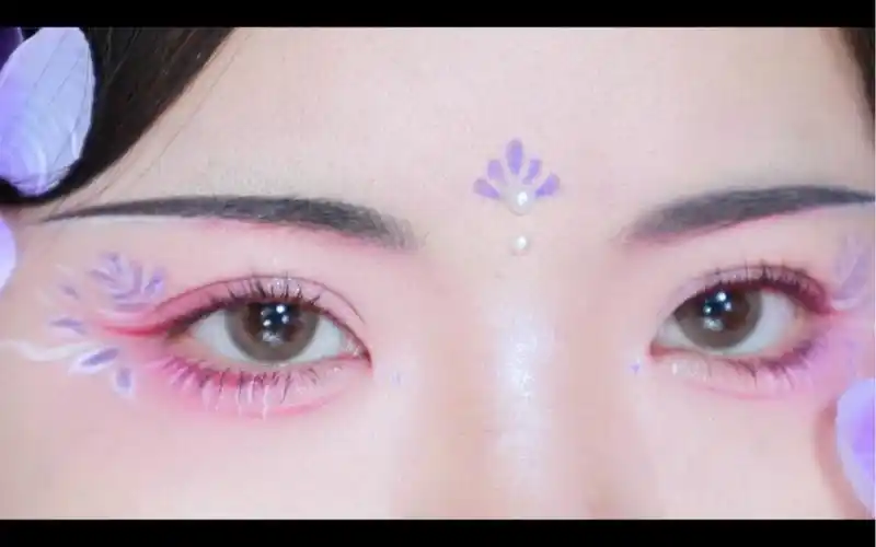 古风汉服眼妆教程 | 紫藤花仙