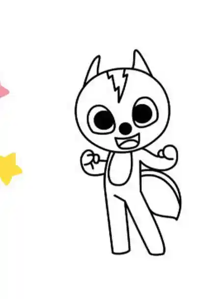 迷你特工队教你学画画  :迷你特工队教你画弗特6