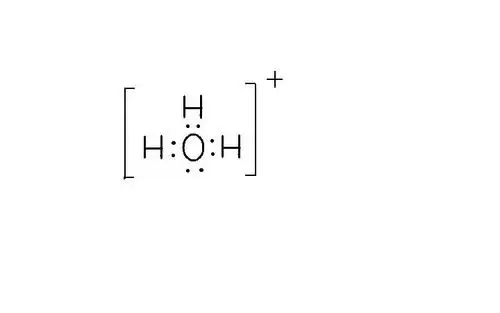 水合氢离子电子式