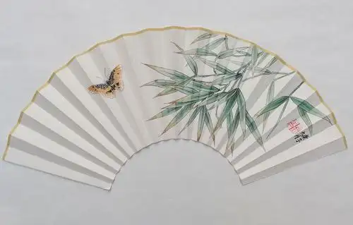 花鸟画扇面